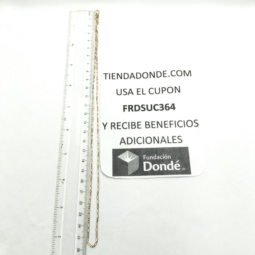 CADENA ORO 10 K 3.2 GRMS (SEMINUEVO)