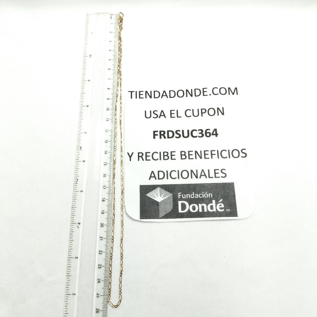 CADENA ORO 10 K 3.2 GRMS (SEMINUEVO)