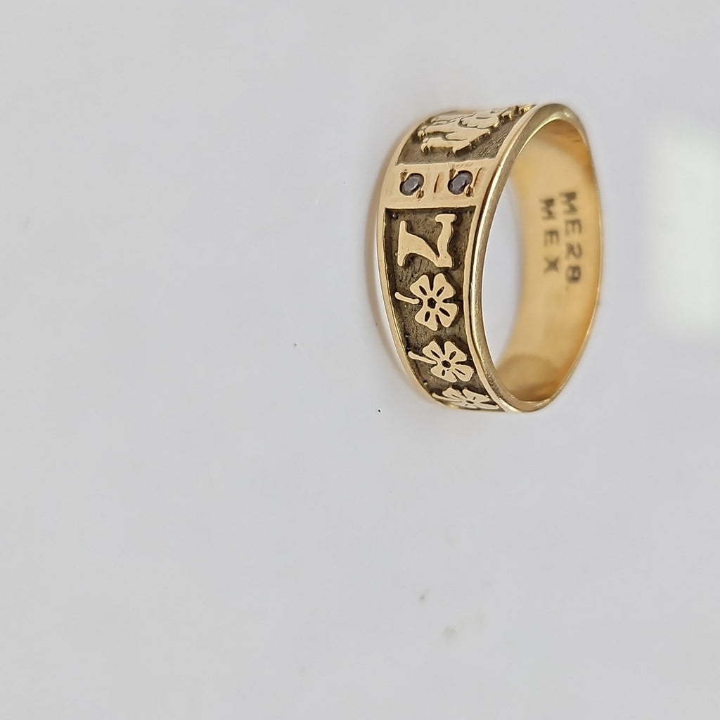 ARGOLLA DE LA SUERTE ORO 14 K 4,40 GRMS (SEMINUEVO)