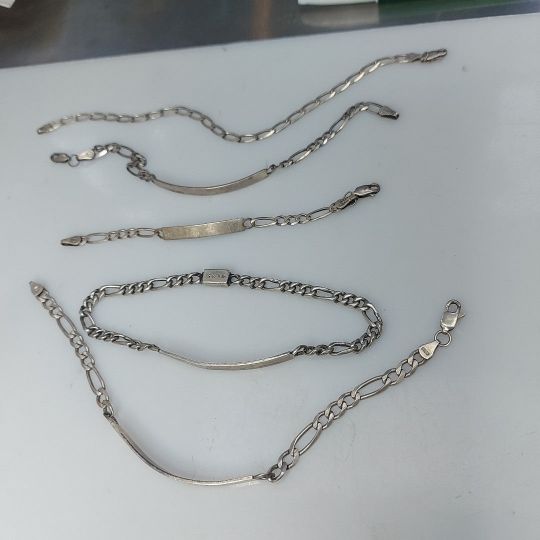 ESCLAVA,PULSERA PLATA 3,20 GRMS (SEMINUEVO)