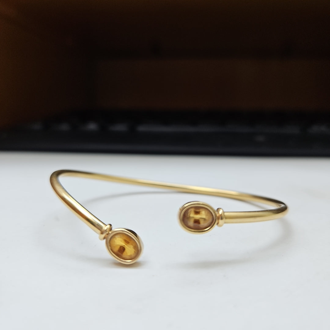 PULSERA RIGIDA ORO 14 K 4.9 GRMS (SEMINUEVO)