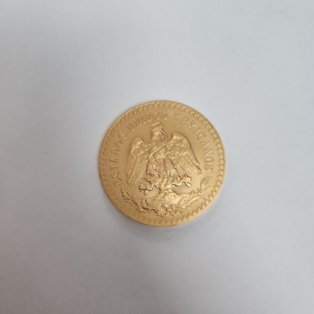 K1 41,60 GRMS 21 K IDENTIFICACIÓN MONEDA NOMINATIVA MONEDAS PESOS 50 PESOS (SEMINUEVO)