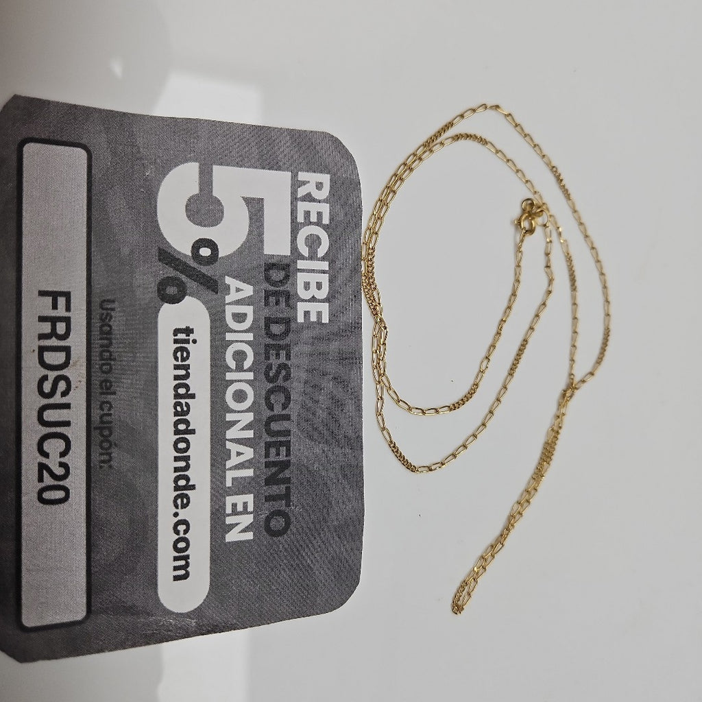 CADENA ORO 14 K 2,60 GRMS (SEMINUEVO)