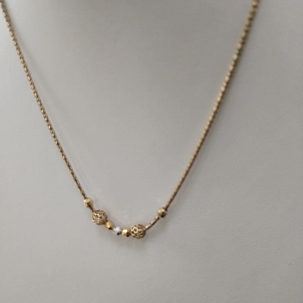GARGANTILLA ORO 14 K 4.2 GRMS (SEMINUEVO)