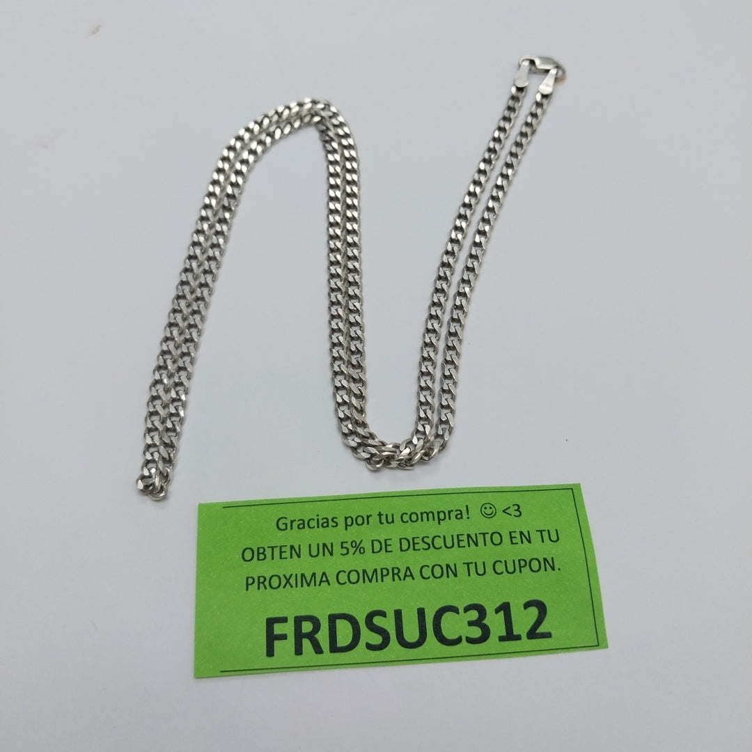 CADENA PLATA 16.3 GRMS (SEMINUEVO)