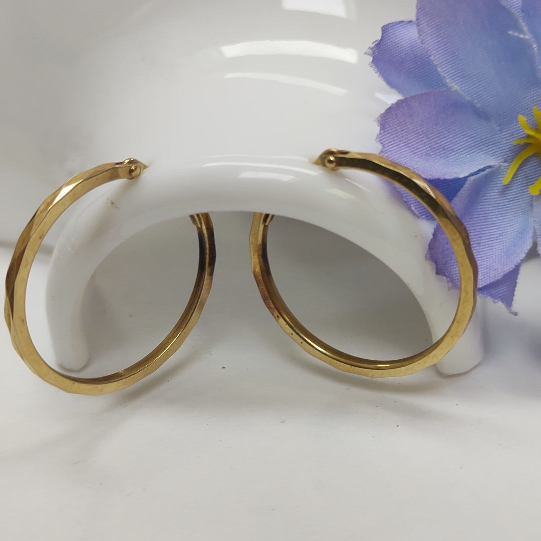 ARRACADAS PAR ORO 14 K 3,60 GRMS (SEMINUEVO)
