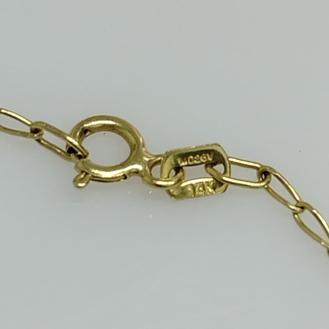 CADENA ORO 14 K 1,70 GRMS (SEMINUEVO)
