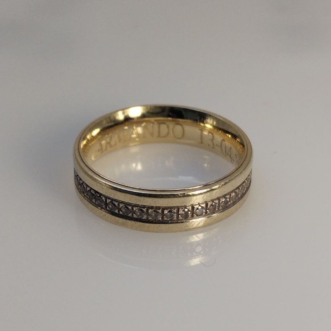 ARGOLLA ORO 14 K 3 GRMS (SEMINUEVO)