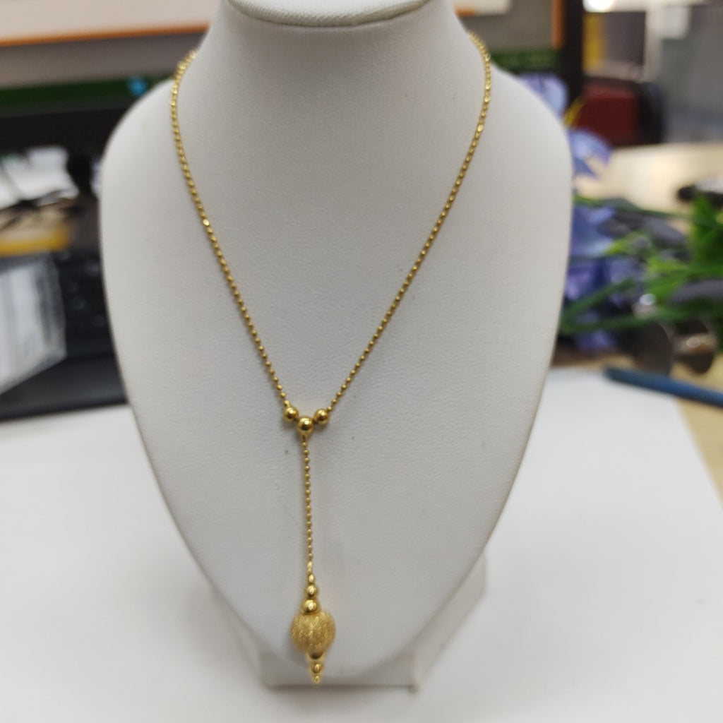 GARGANTILLA ORO 14 K 4,40 GRMS (SEMINUEVO)