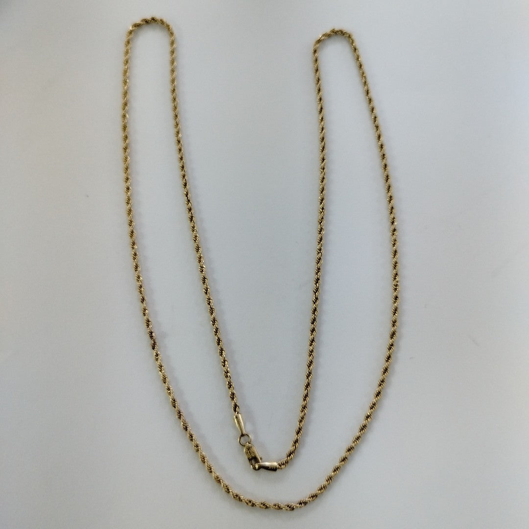 CADENA ORO 14 K 3.5 GRMS (SEMINUEVO)