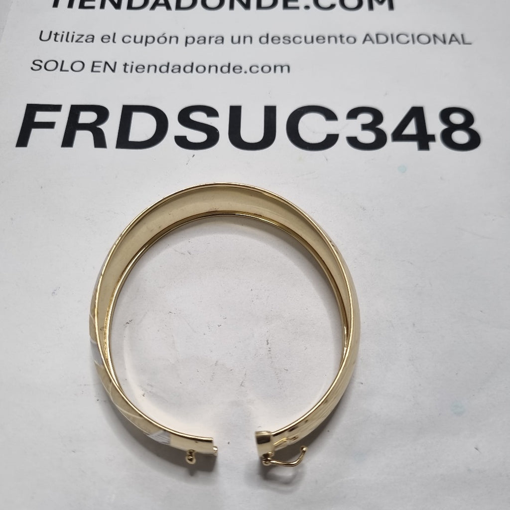 PULSERA RIGIDA ORO 14 K 10.1 GRMS (SEMINUEVO)