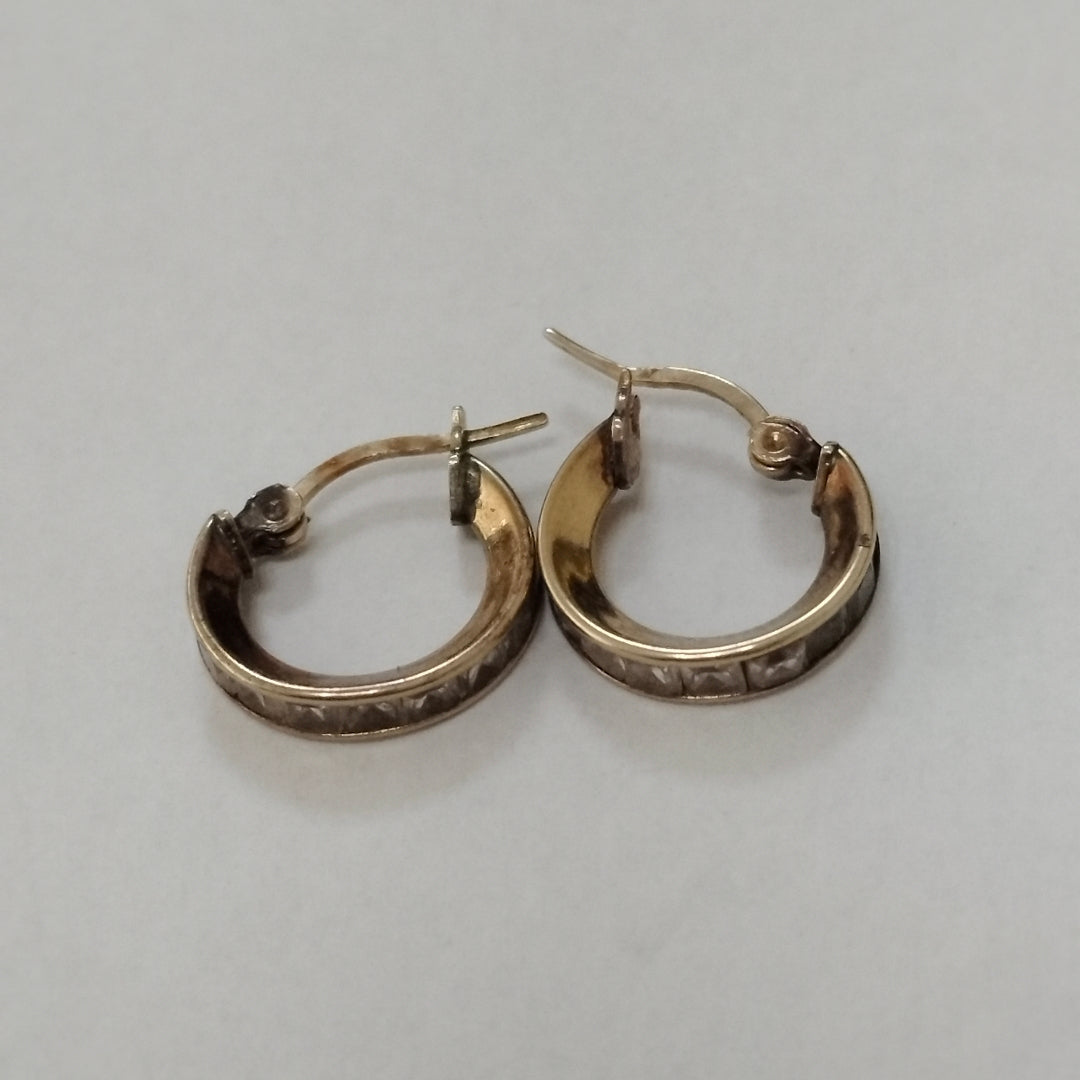 ARRACADAS PAR ORO 10 K 1,50 GRMS (SEMINUEVO)