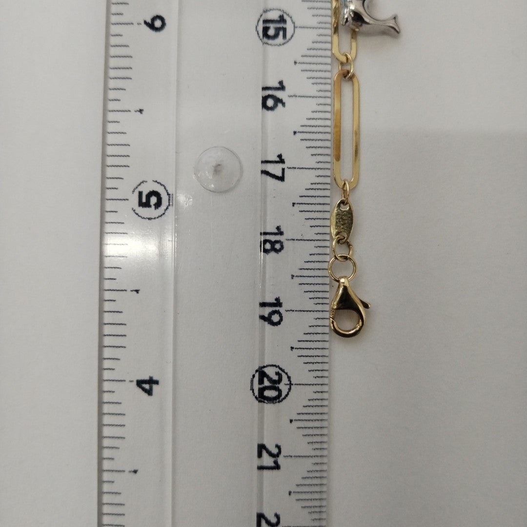BRAZALETE ORO 14 K 3.5 GRMS (SEMINUEVO)