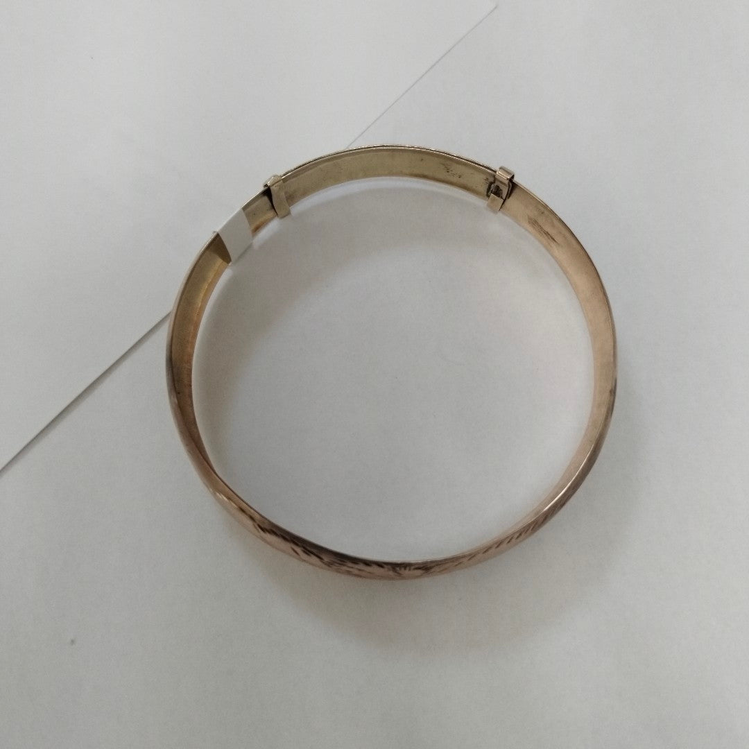 PULSERA RIGIDA ORO 8 K 9,30 GRMS (SEMINUEVO)