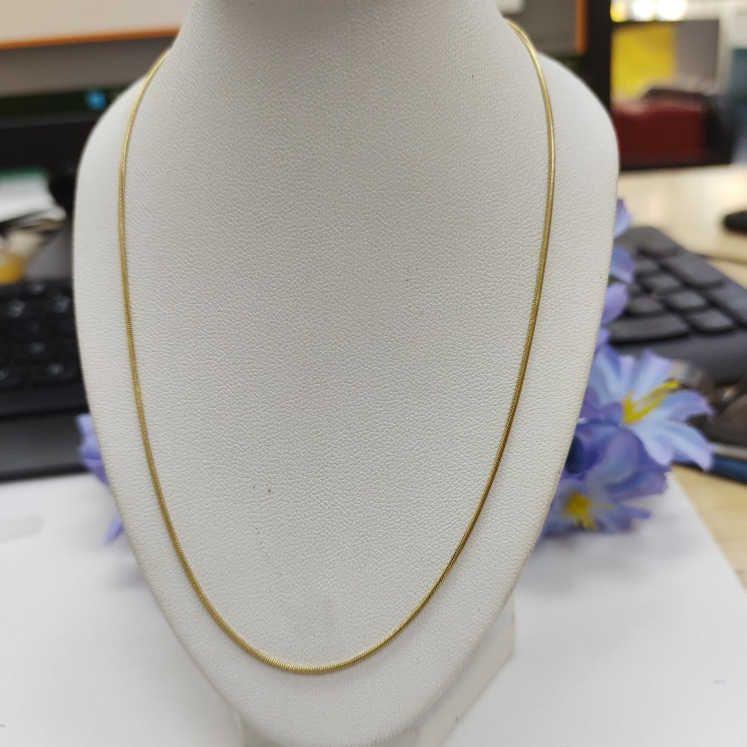 GARGANTILLA ORO 14 K 3,80 GRMS (SEMINUEVO)