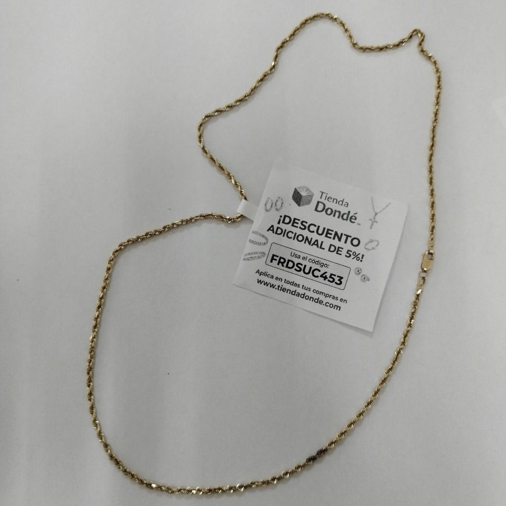 CADENA ORO 14 K 6,20 GRMS (SEMINUEVO)