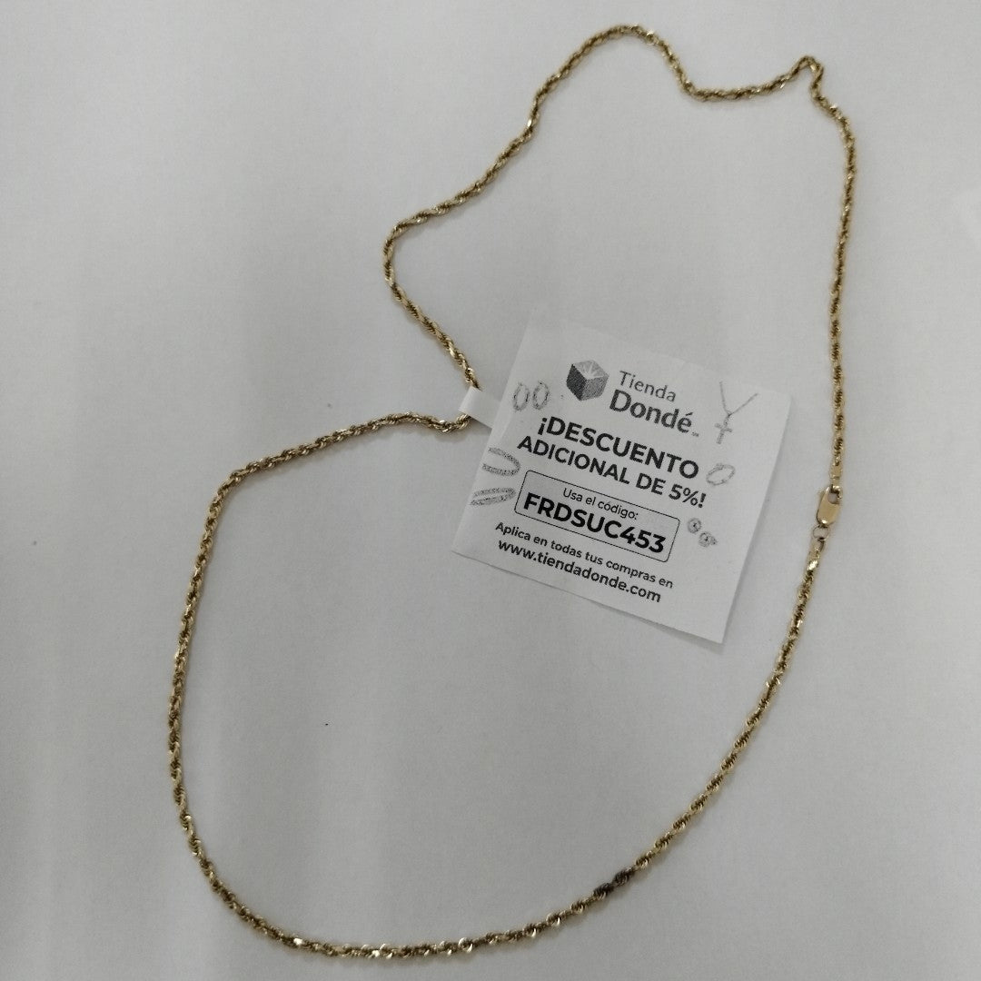 CADENA ORO 14 K 6,20 GRMS (SEMINUEVO)