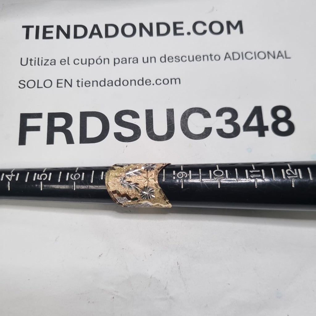 ANILLO ORO 14 K 4.9 GRMS (SEMINUEVO)