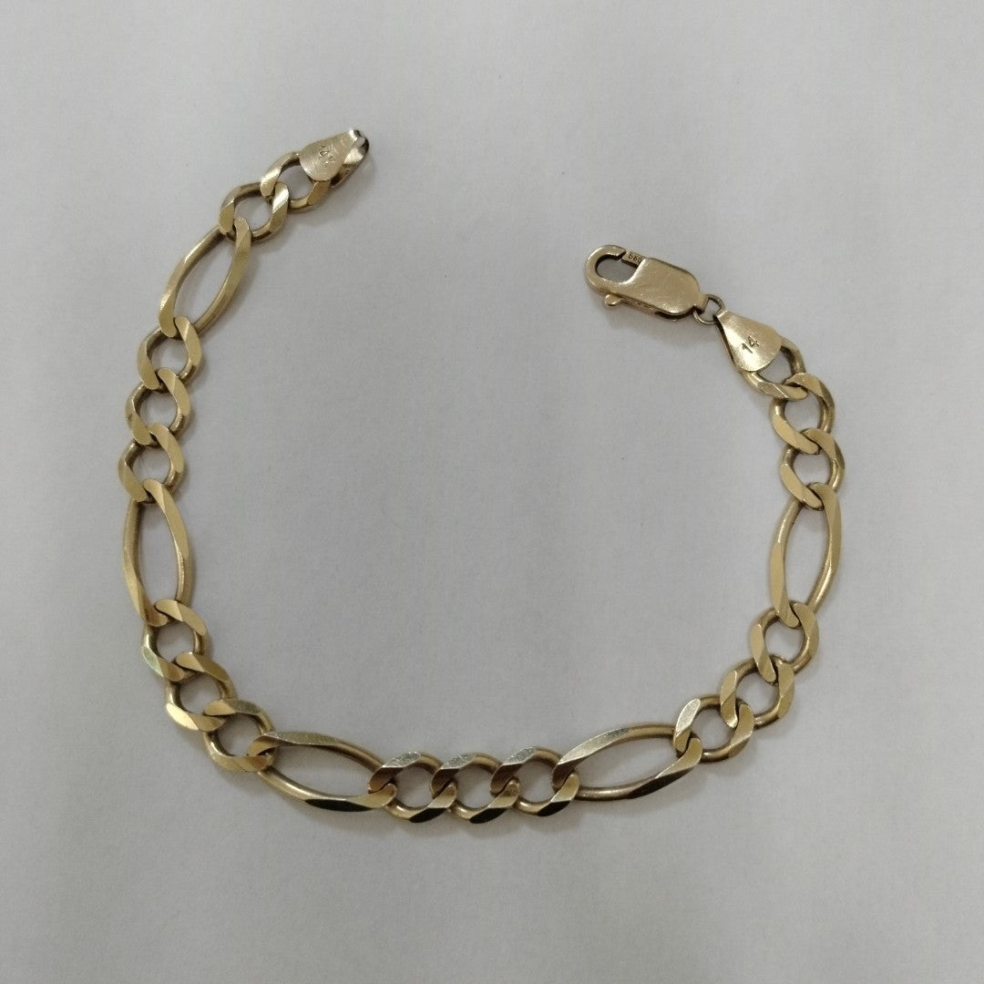 PULSERA ORO 14 K 16.2 GRMS (SEMINUEVO)