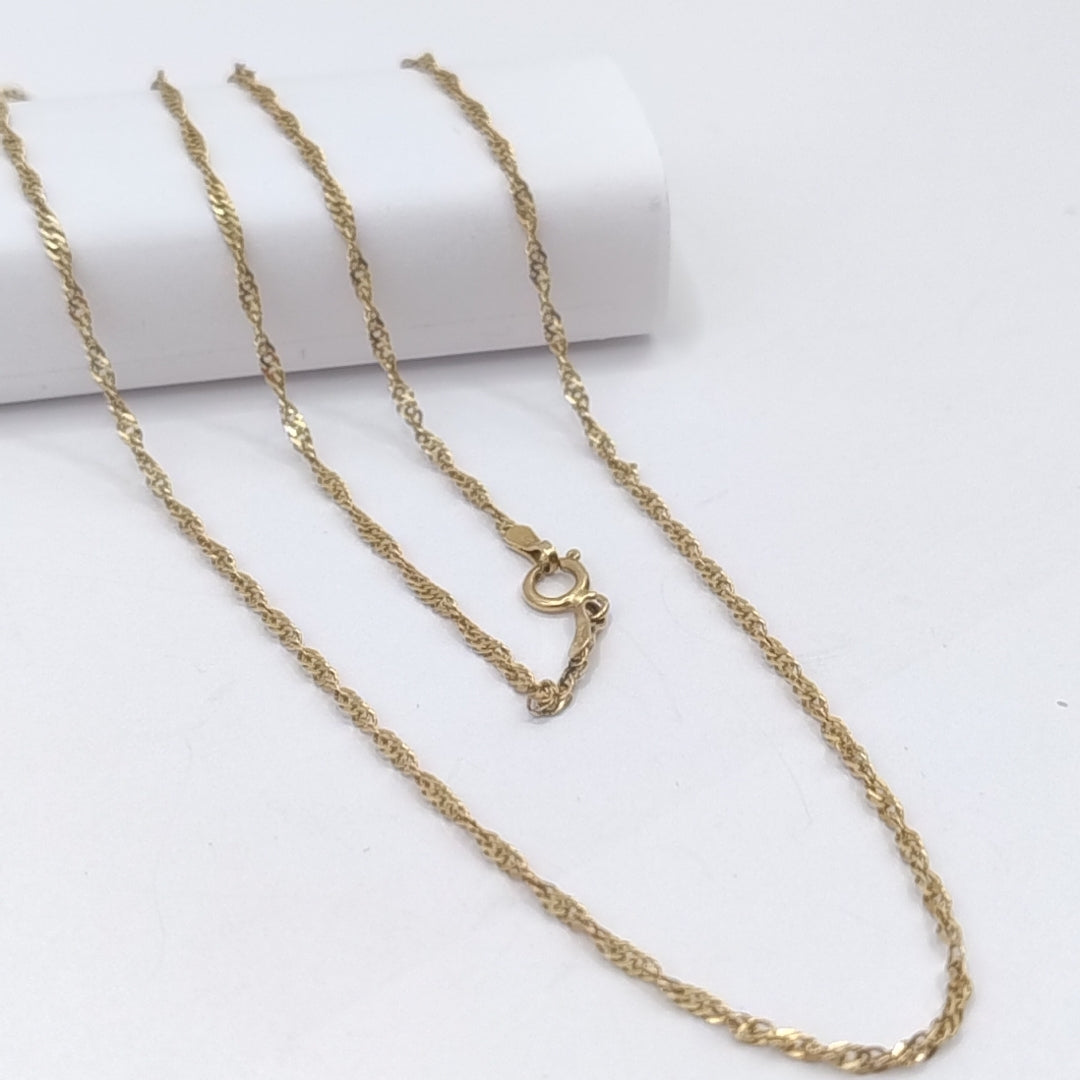 CADENA ORO 14 K 2.5 GRMS (SEMINUEVO)