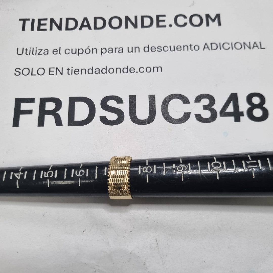 ANILLO ORO 14 K 6.4 GRMS (SEMINUEVO)