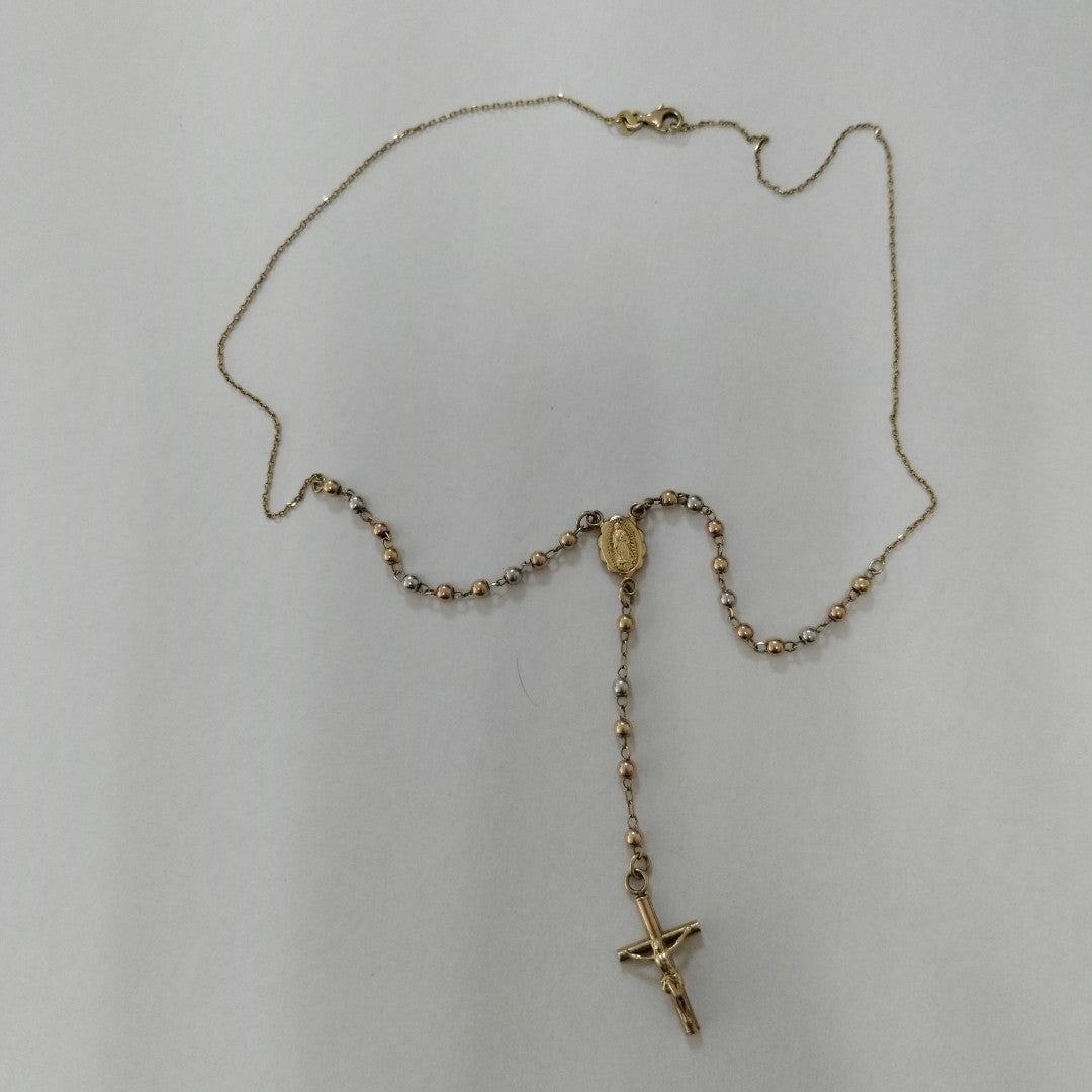ROSARIO ORO COMBINADO 10 K 5.7 GRMS (SEMINUEVO)