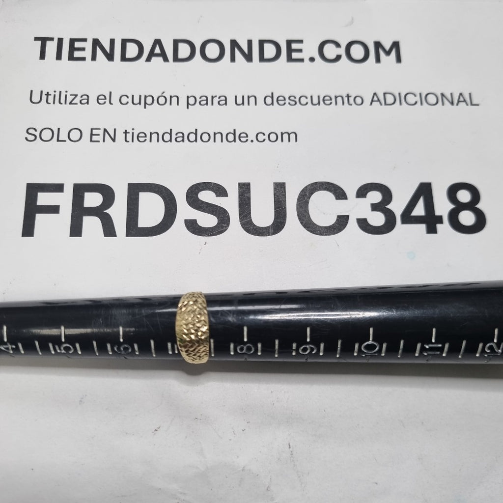 ANILLO ORO 14 K 1.5 GRMS (SEMINUEVO)