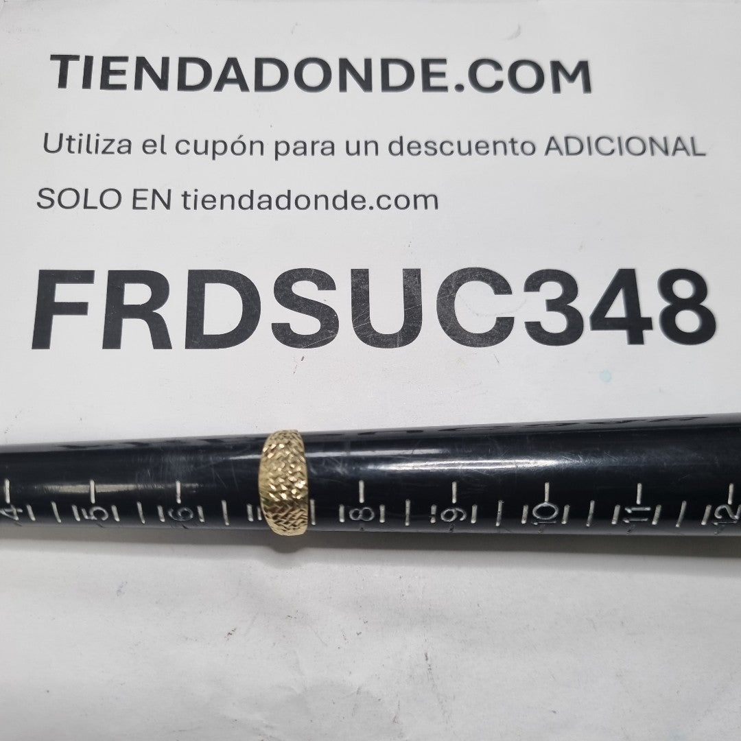 ANILLO ORO 14 K 1.5 GRMS (SEMINUEVO)