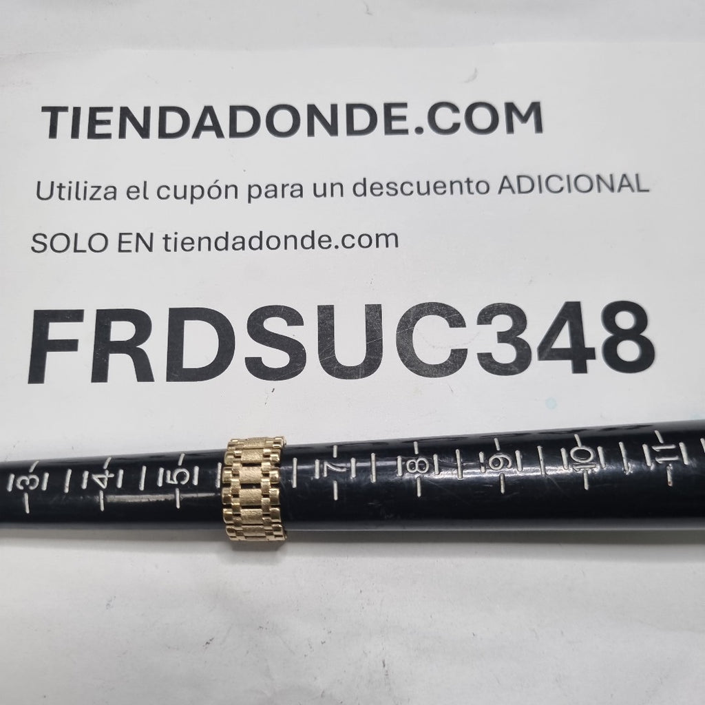 ANILLO ORO 14 K 3.9 GRMS (SEMINUEVO)