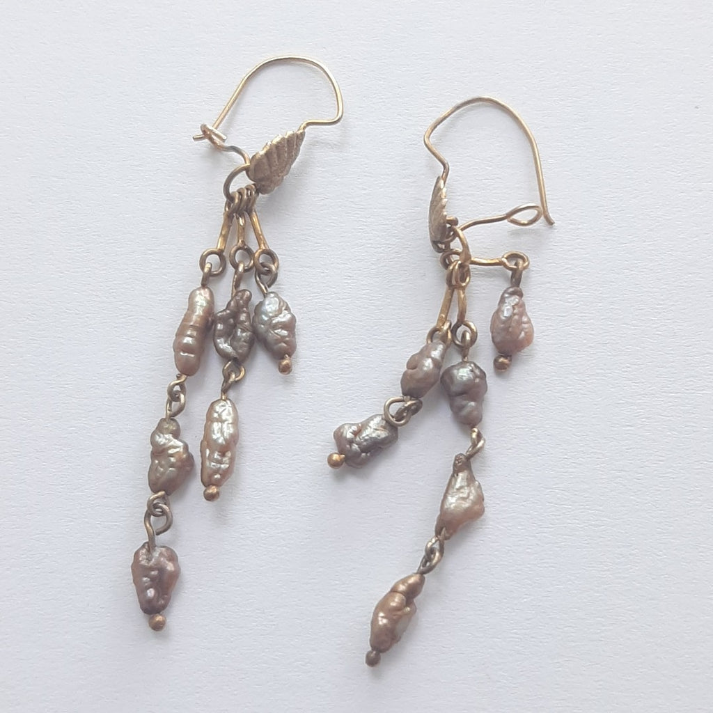 ARETES PAR, BROQUELES PAR ORO 10 K 2.3 GRMS (SEMINUEVO)