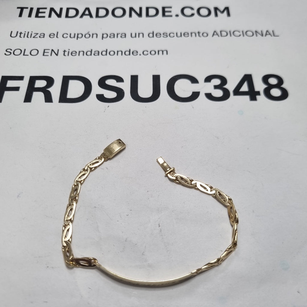 ESCLAVA ORO 14 K 6 GRMS (SEMINUEVO)