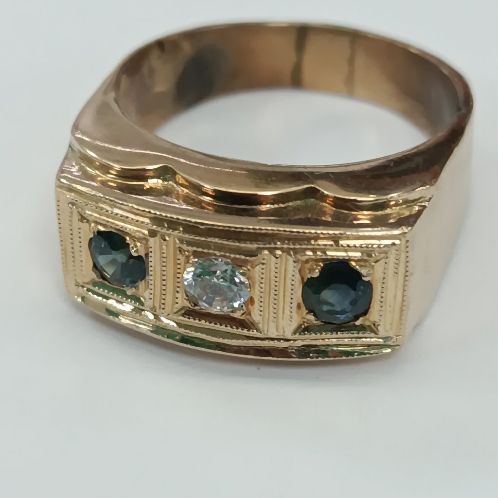 ANILLO ORO 10 K 12.3 GRMS (SEMINUEVO)