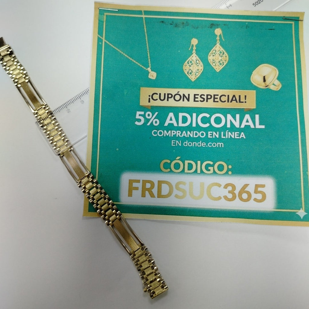 PULSERA ORO 10 K 11.6 GRMS (SEMINUEVO)