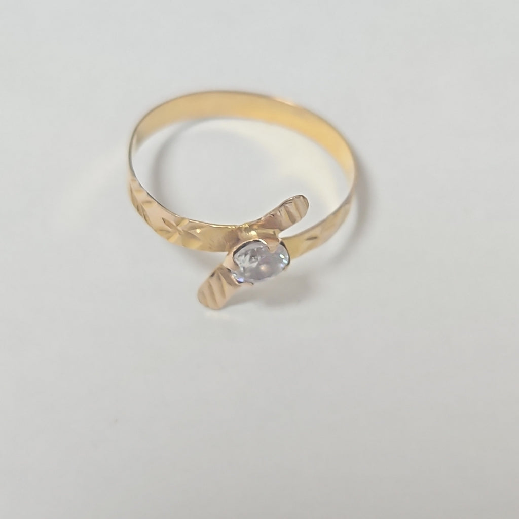 ANILLO ORO 10 K 0,90 GRMS (SEMINUEVO)