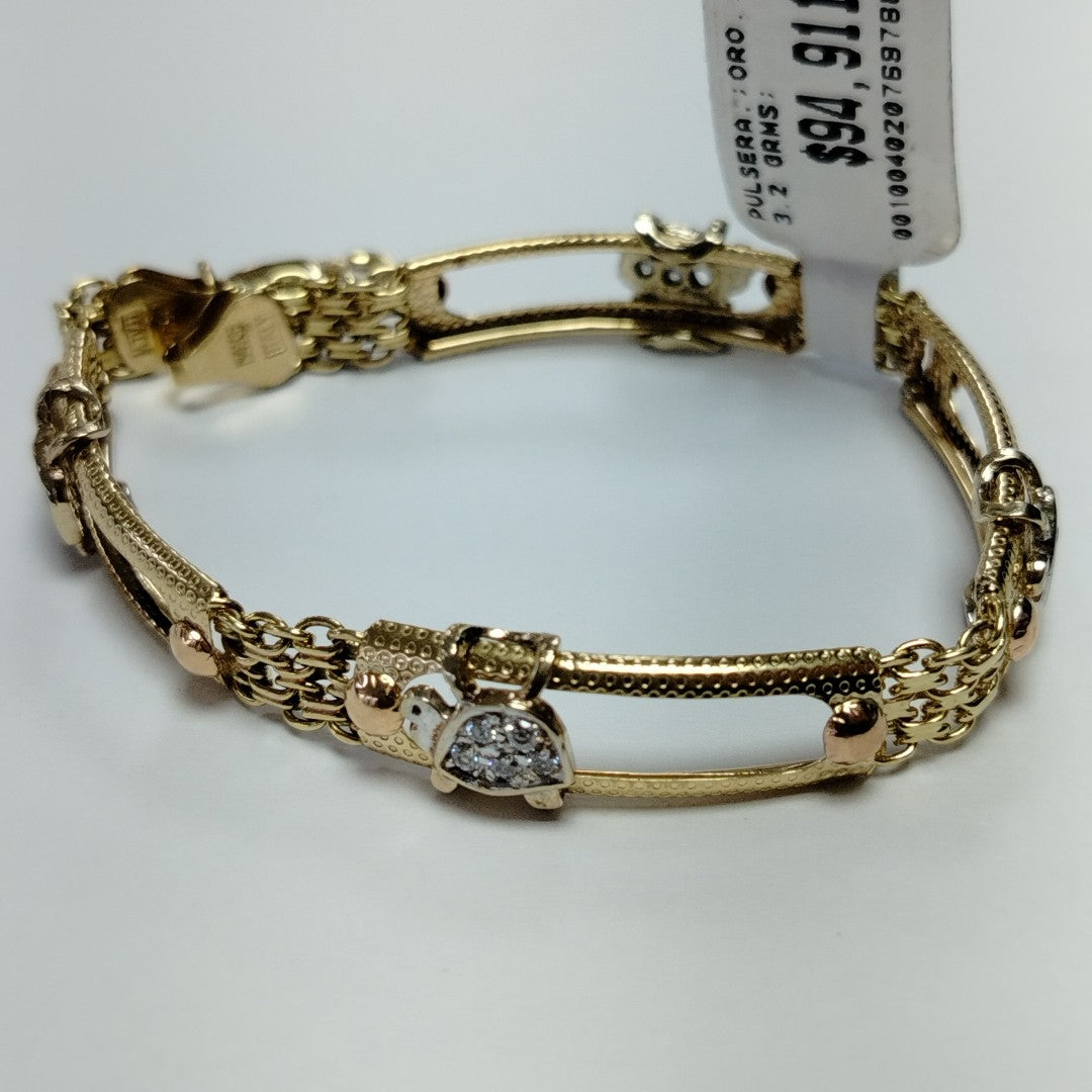 PULSERA ORO 14 K 13.2 GRMS (SEMINUEVO)