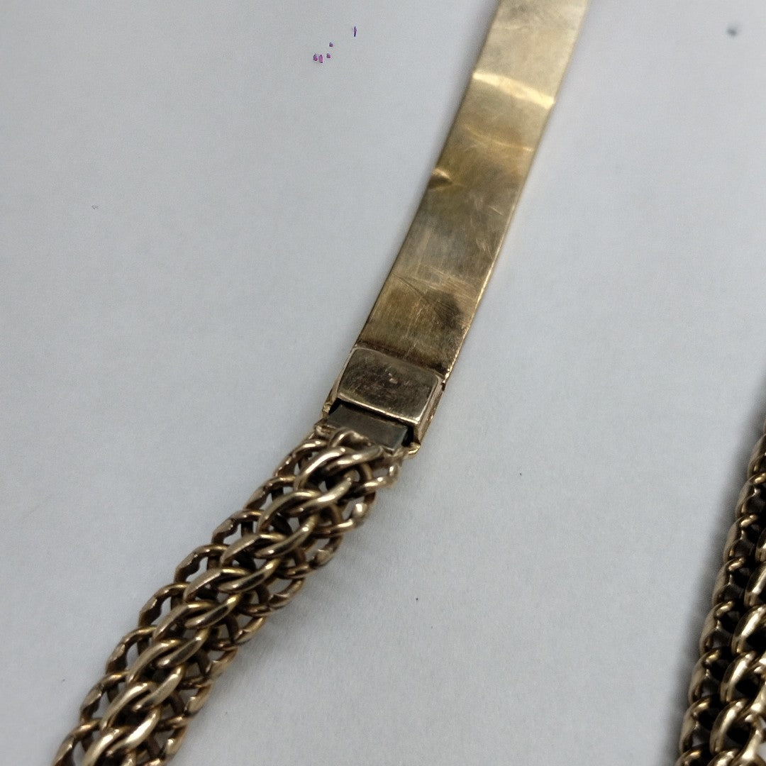ESCLAVA ORO 14 K 16.2 GRMS (SEMINUEVO)