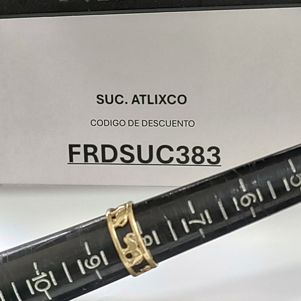 ANILLO ORO 14 K 3.5 GRMS (SEMINUEVO)