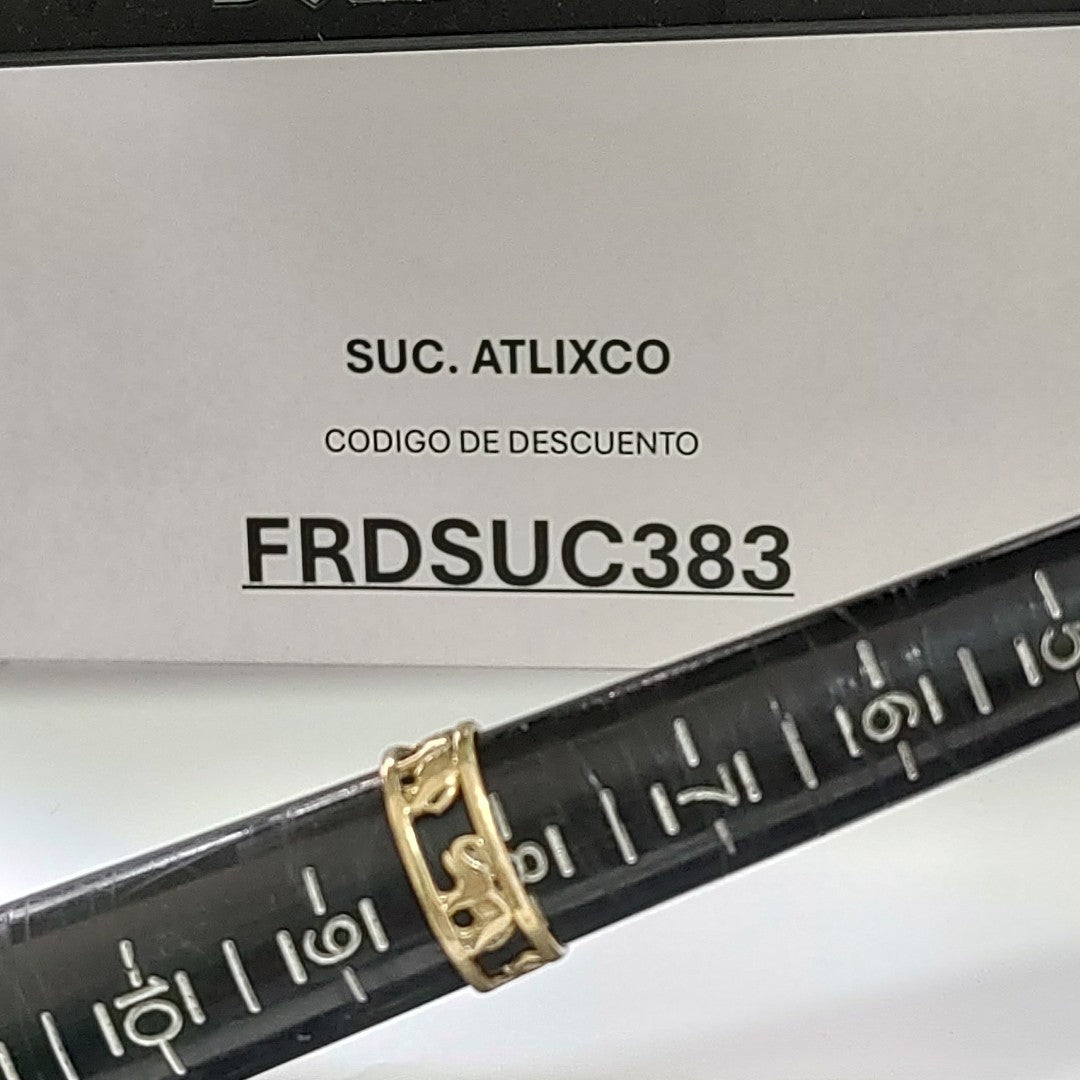 ANILLO ORO 14 K 3.5 GRMS (SEMINUEVO)