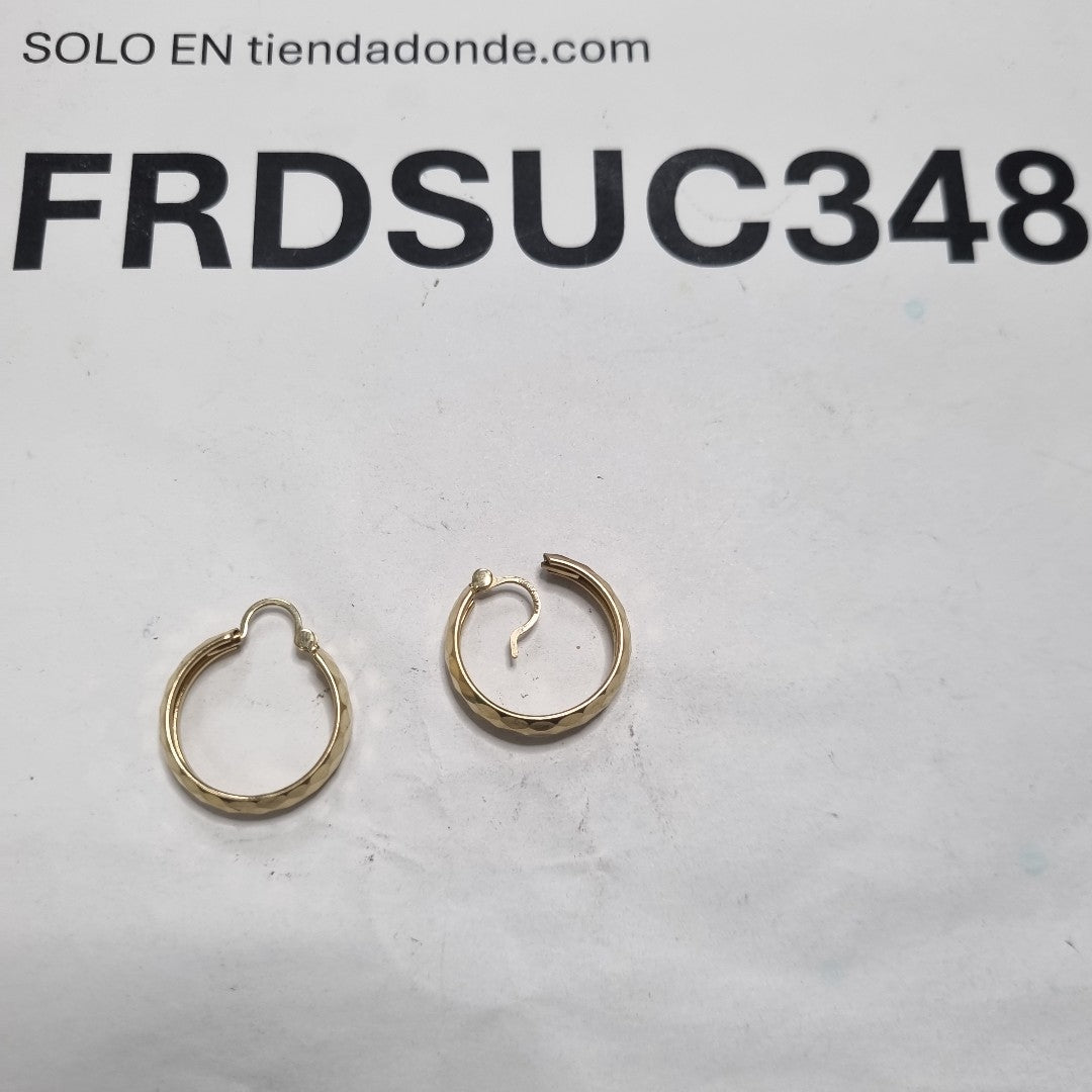 ARRACADAS PAR ORO 10 K 2.2 GRMS (SEMINUEVO)