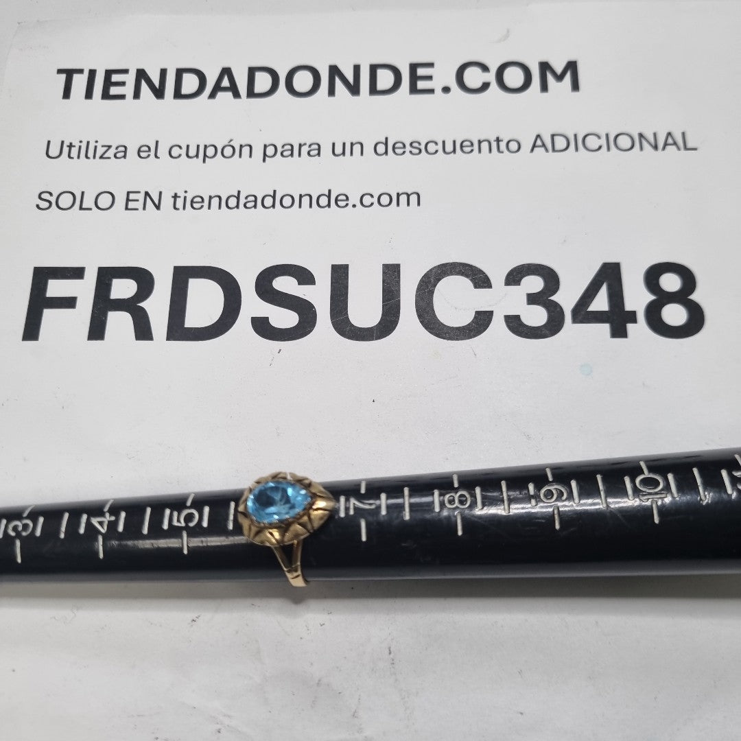 ANILLO ORO 10 K 2.6 GRMS (SEMINUEVO)