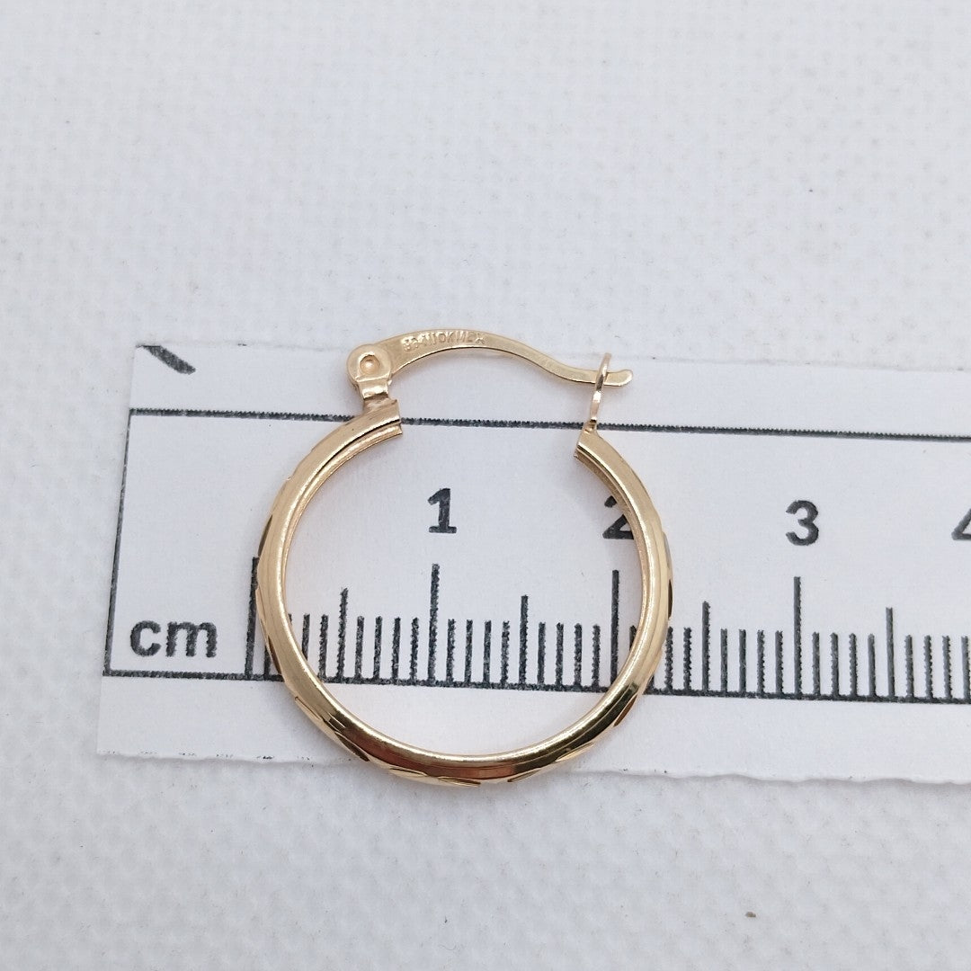 ARRACADAS PAR ORO 10 K 2,60 GRMS (SEMINUEVO)