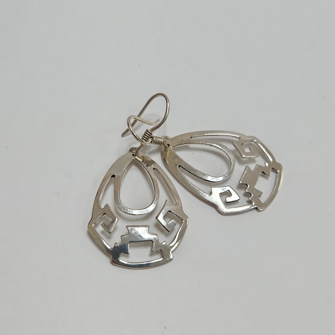 ARETES PAR PLATA 4,60 GRMS (SEMINUEVO)