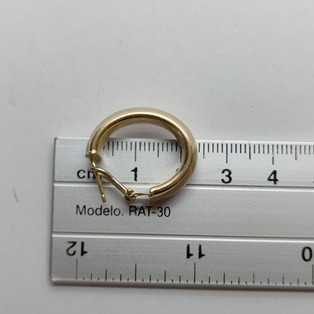 ARRACADAS PAR ORO 14 K 3.8 GRMS (SEMINUEVO)