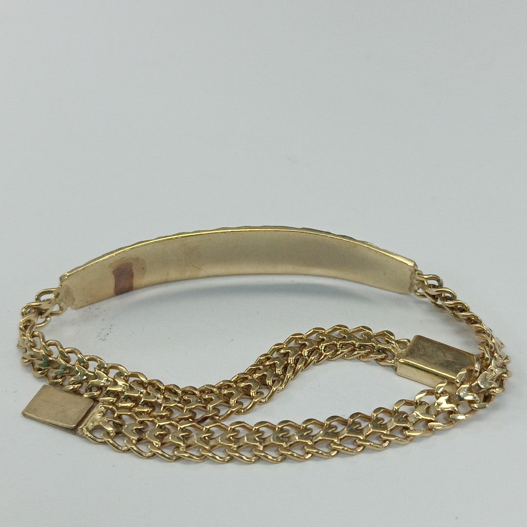 ESCLAVA ORO 10 K 9.5 GRMS (SEMINUEVO)