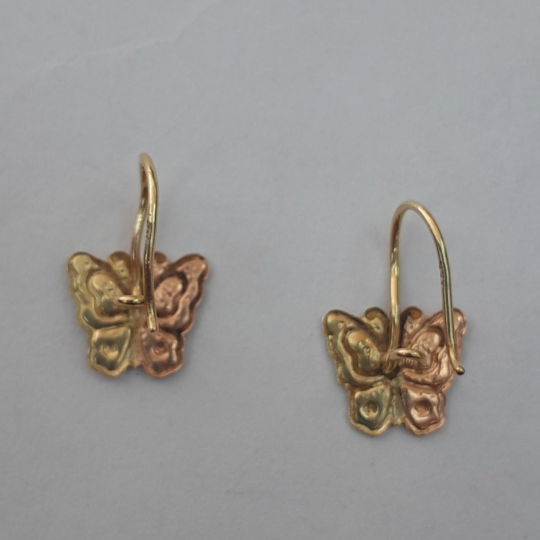 ARETES PAR ORO 10 K 1 GRMS (SEMINUEVO)