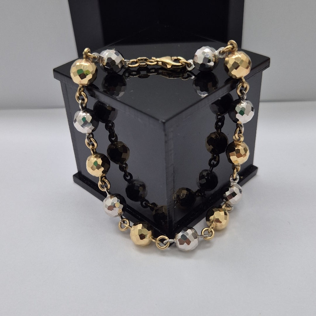 PULSERA ORO,ORO BLANCO 14 K 7,60 GRMS (SEMINUEVO)