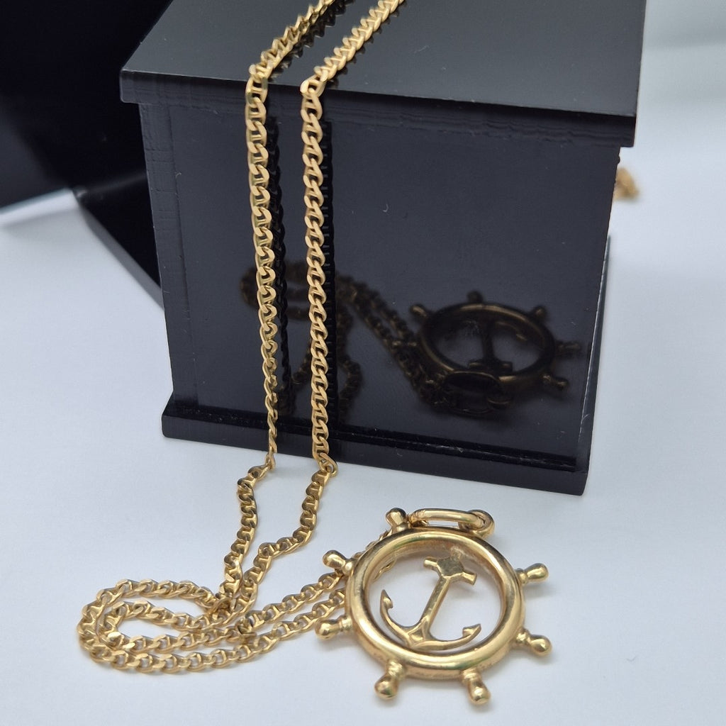 GARGANTILLA ORO 14 K 6.3 GRMS (SEMINUEVO)