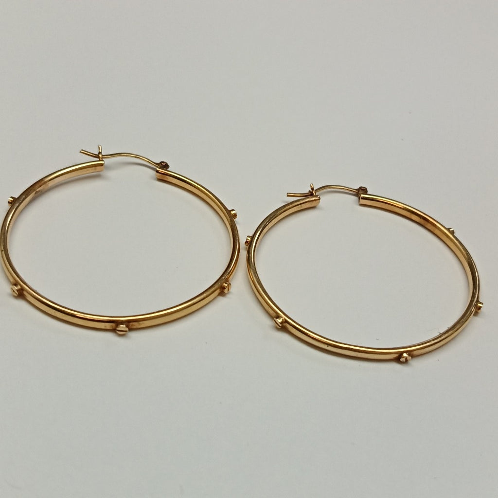 ARRACADAS PAR ORO 14 K 5,60 GRMS (SEMINUEVO)