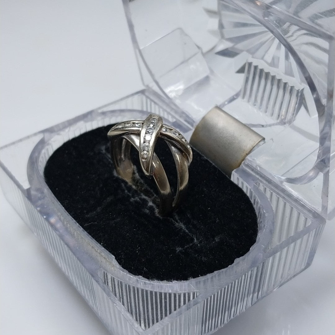 ANILLITO ORO BLANCO 10 K 6,30 GRMS (SEMINUEVO)