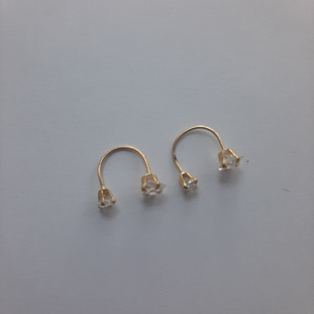 BROQUELES PAR ORO 10 K 0.6 GRMS (SEMINUEVO)